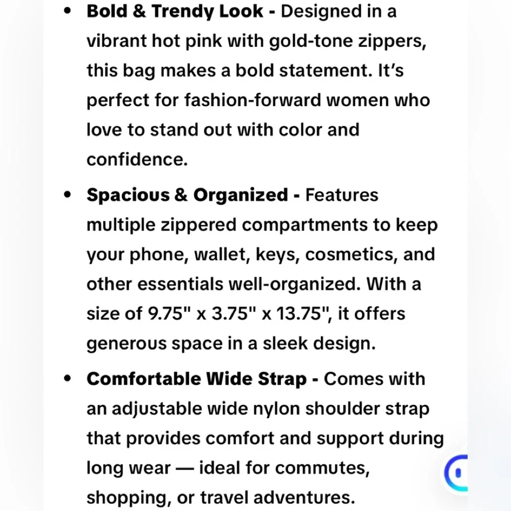 Ello Kahki Crossbody Bag with Gold hardware - Picture 11 of 14